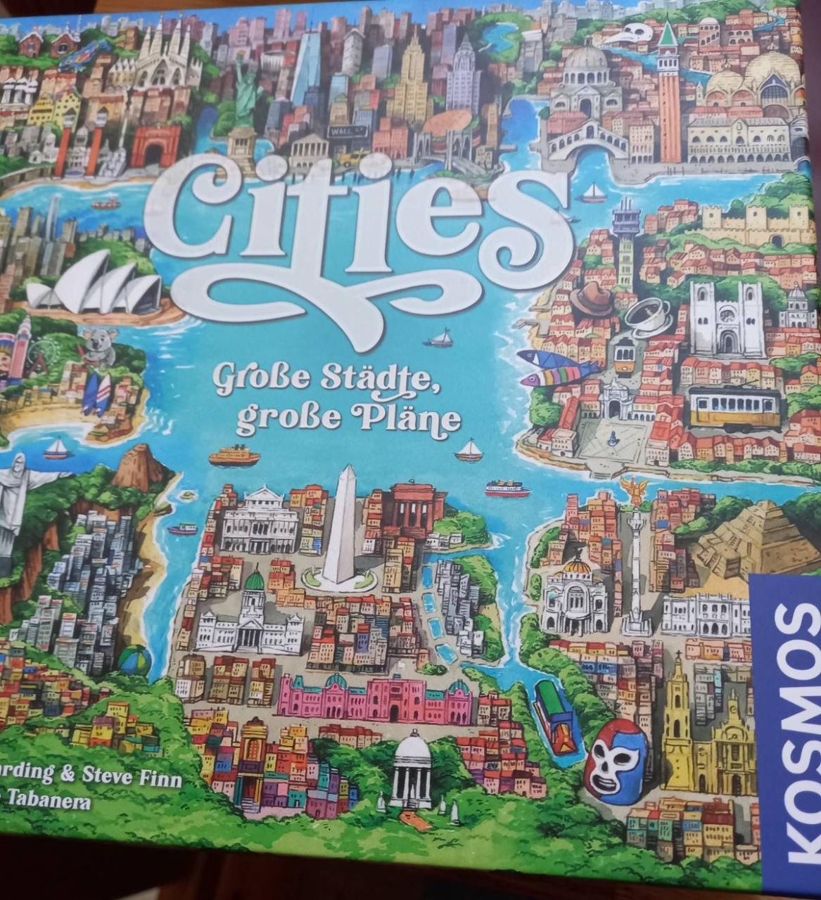 Abbildung des Spieles Cities - große Städte, große Pläne