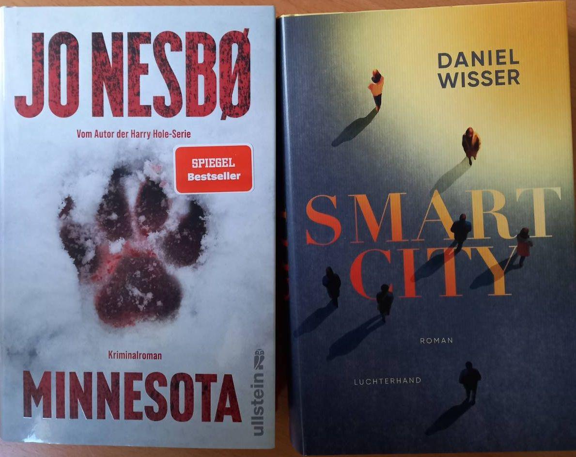 2 neue Bücher: Jonesbo - Minnesota, Daniel Wisser - Smart City