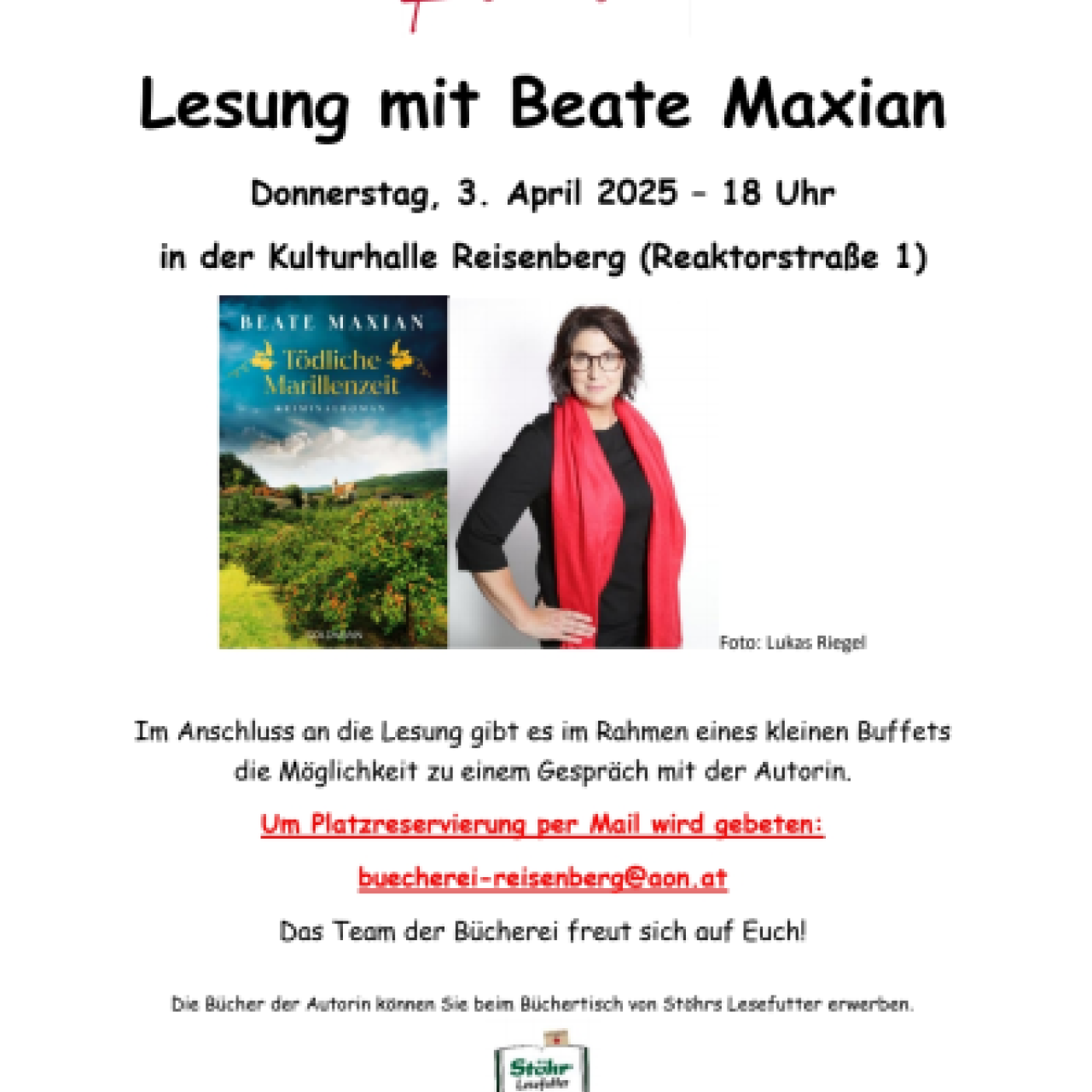 Beate Maxian in Reisenberg